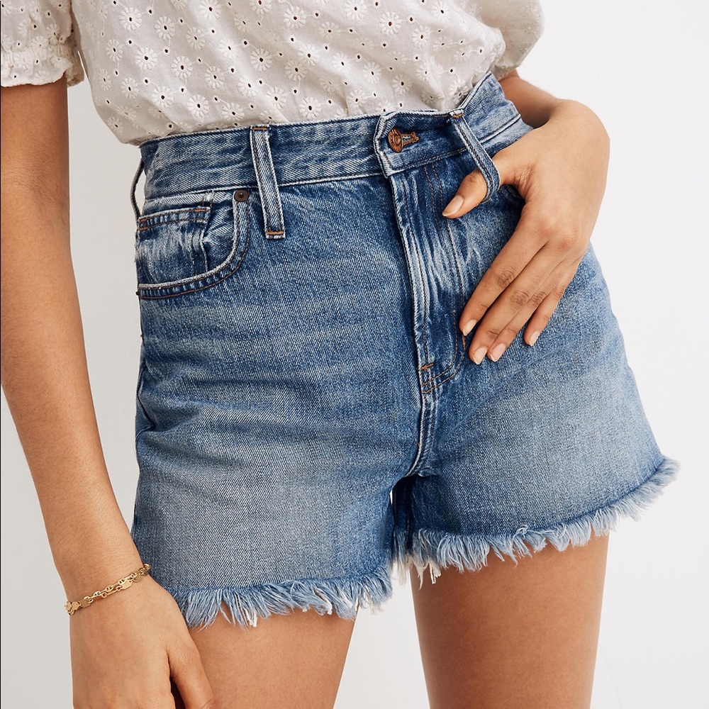 Perfect Condition Madewell High Rise Denim Shorts